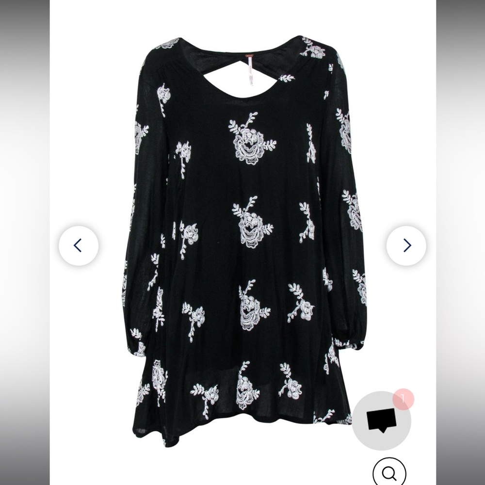 Free People tunic Dress with pockets!